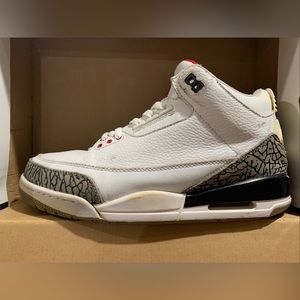 Jordan 3 ‘88 White Cement 2013 Size 11